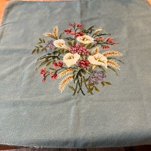 Upcycled Needlepoint